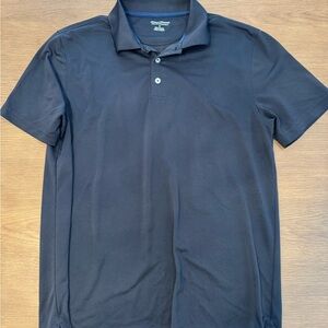 Amazon Essentials Men's Black Polo Shirt